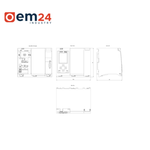 SIEMENS SIMATIC S7-1500F CPU FAIL-SAFE 1517F-3 PN/DP - 6ES7517-3FP00-0AB0