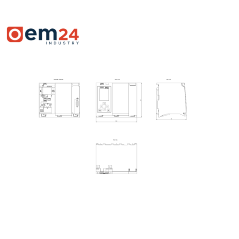 SIEMENS SIMATIC S7-1500 CPU 1518-4 PN/DP MFP - 6ES7518-4AX00-1AC0