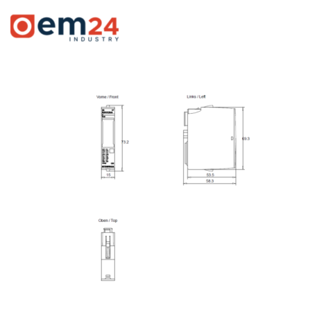 MODUŁ SIEMENS SIMATIC ET 200SP BINARNE I/O HF - 6ES7132-6BF00-0CA0