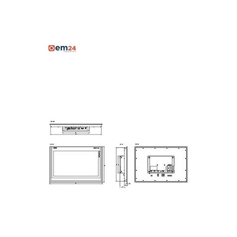 SIEMENS SIMATIC TP2200 COMFORT PANEL 22" - 6AV2124-0XC02-0AX0