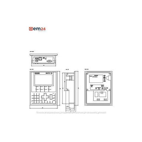 SIEMENS SIMATIC KP400 COMFORT PANEL 4" - 6AV2124-1DC01-0AX0