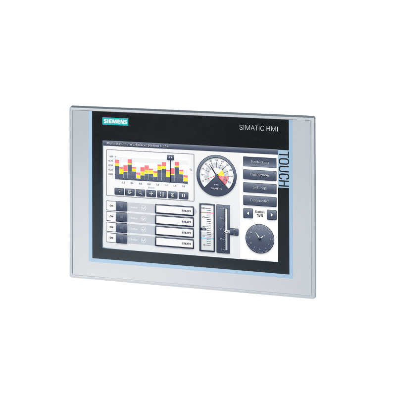 SIEMENS SIMATIC TP900 COMFORT PANEL 9" - 6AV2124-0JC01-0AX0