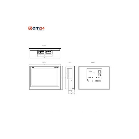 SIEMENS SIMATIC KP1500 COMFORT PANEL 15" - 6AV2124-1QC02-0AX1