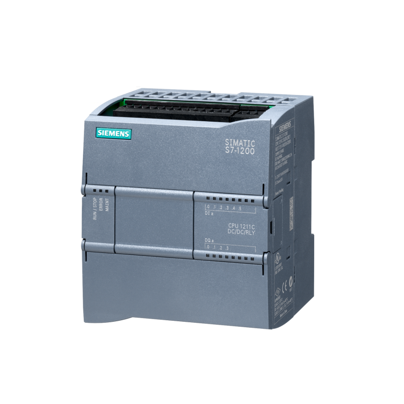 SIEMENS SIMATIC S7-1200 CPU 1211C DC/DC/PRZEKAŹNIK - 6ES7211-1HE40-0XB0