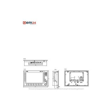 SIEMENS SIMATIC KP1500 COMFORT PANEL 15" - 6AV2124-1QC02-0AX0