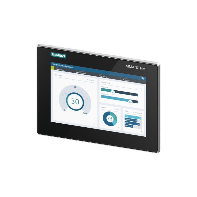 SIEMENS SIMATIC MTP1000 UNIFIED COMFORT PANEL 10″ – 6AV2128-3KB06-0AX0