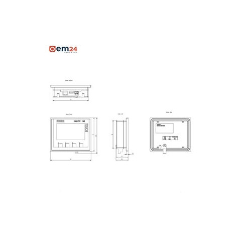 SIEMENS SIMATIC BASIC HMI PANEL KTP400 COLOR PN 4" - 6AV2123-2DB03-0AX0