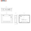 SIEMENS SIMATIC BASIC HMI PANEL KTP700 COLOR DP 7"- 6AV2123-2GA03-0AX0