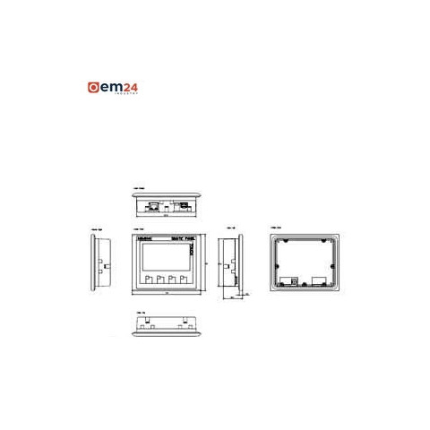 SIEMENS SIMATIC BASIC HMI PANEL KTP400 COLOR PN 4" - 6AV6647-0AK11-3AX0