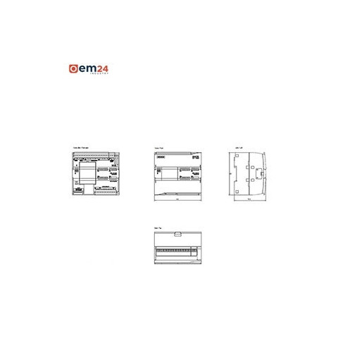 SIEMENS SIMATIC S7-1200 CPU 1214C DC/DC/Przekaźnik - 6ES7214-1HG40-0XB0