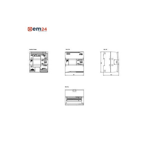 SIEMENS SIMATIC S7-1200 CPU 1212C DC/DC/DC - 6ES7212-1AE40-0XB0