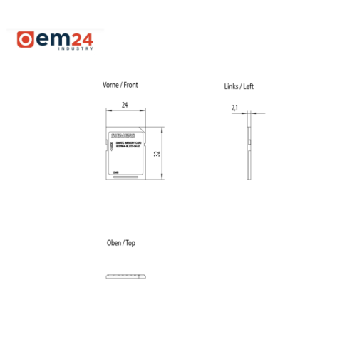 KARTA PAMIĘCI SIEMENS SIMATIC - 6ES7954-8LE03-0AA0