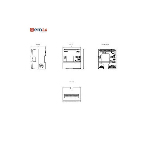 SIEMENS SIMATIC S7-1200F CPU 1212FC DC/DC/DC - 6ES7212-1AF40-0XB0