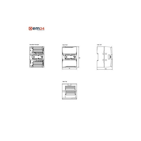 MODUŁ SIEMENS SIMATIC S7-1200 BINARNE I/O SM 1221 - 6ES7221-1BH32-0XB0