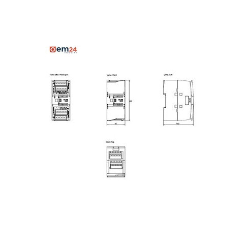 MODUŁ SIEMENS SIMATIC S7-1200 BINARNE I/O SM 1223 - 6ES7223-1BH32-0XB0