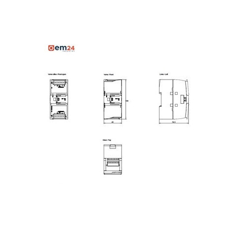 MODUŁ SIEMENS SIMATIC S7-1200 BINARNE I/O SM 1221 - 6ES7221-1BF32-0XB0