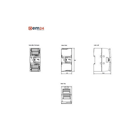 MODUŁ SIEMENS SIMATIC S7-1200 ANALOGOWE I/O  SM 1231, 8 AI - 6ES7231-4HF32-0XB0