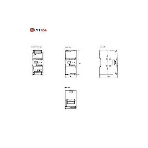 MODUŁ SIEMENS SIMATIC S7-1200 ANALOGOWE I/O  SM 1232, 2 AO - 6ES7232-4HB32-0XB0