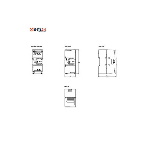 MODUŁ SIEMENS SIMATIC S7-1200 ANALOGOWE I/O SM 1231, 4 AI - 6ES7231-5ND32-0XB0