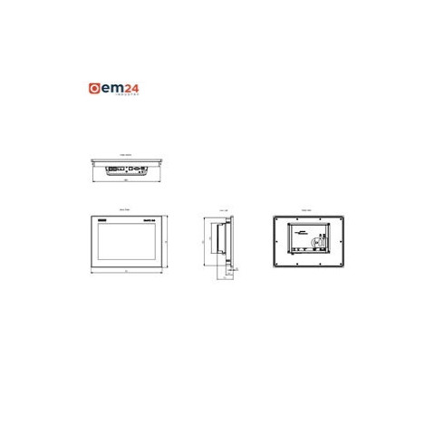 SIEMENS SIMATIC MTP1200 UNIFIED COMFORT PANEL 12" - 6AV2128-3MB06-0AX0