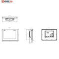 SIEMENS SIMATIC MTP1200 UNIFIED COMFORT PANEL 12" - 6AV2128-3MB06-0AX0