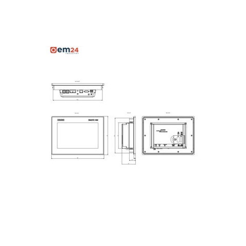 SIEMENS SIMATIC MTP1000 UNIFIED COMFORT PANEL 10″ – 6AV2128-3KB06-0AX0