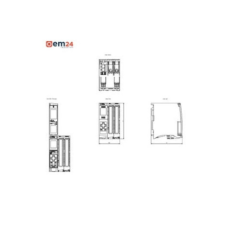 SIEMENS SIMATIC S7-1500 CPU 1511C-1 PN - 6ES7511-1CK01-0AB0