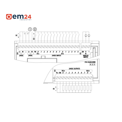 SIEMENS SIMATIC S7-1200 CPU 1214C DC/DC/DC - 6ES7214-1AG40-0XB0