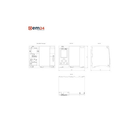 SIEMENS SIMATIC S7-1500 CPU 1517-3 PN/DP - 6ES7517-3AP00-0AB0