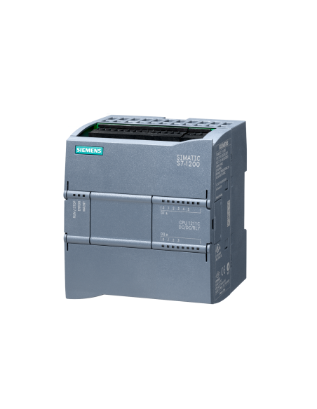 SIEMENS SIMATIC S7-1200 CPU 1211C DC/DC/PRZEKAŹNIK - 6ES7211-1HE40-0XB0