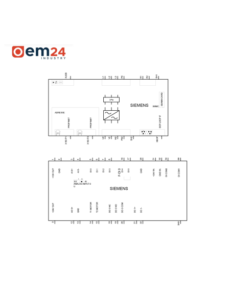FALOWNIK SIEMENS SINAMICS G120C 3KW - 6SL3210-1KE17-5AF1
