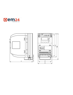 FALOWNIK SIEMENS SINAMICS V20 550W – 6SL3210-5BE15-5UV0 2