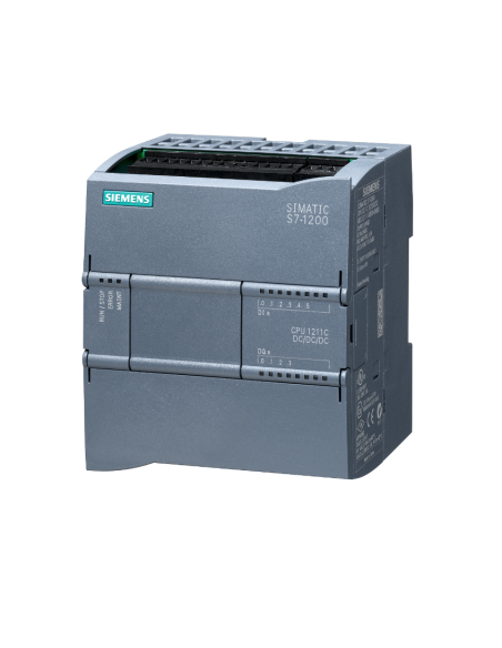 SIEMENS SIMATIC S7-1200 CPU 1211C AC/DC/PRZEKAŹNIK - 6ES7211-1BE40-0XB0