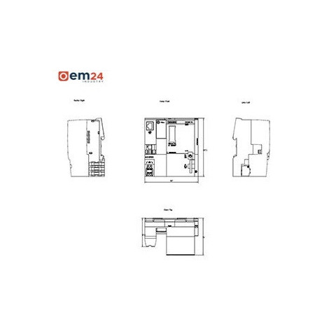 JEDNOSTKA CENTRALNA ET200SP SIEMENS SIMATIC 1512SP-1 PN -6ES7512-1DK01-0AB0