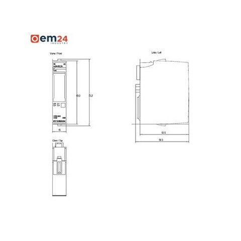 MODUŁ SIEMENS SIMATIC ET 200SP BINARNE I/O HS – 6ES7132-6BD20-0DA0