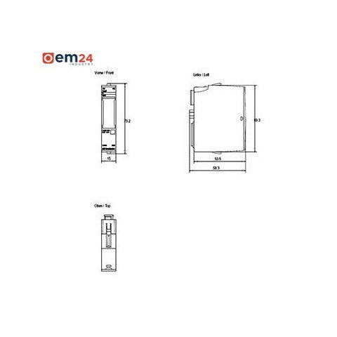 MODUŁ SIEMENS SIMATIC ET 200SP ANALOGOWE I/O HS – 6ES7135-6HB00-0DA1