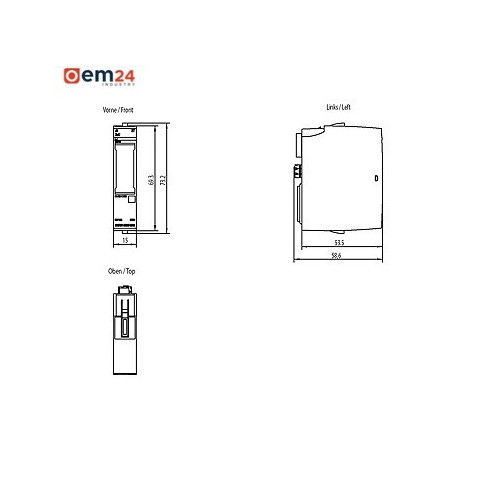 MODUŁ SIEMENS SIMATIC ET 200SP ANALOGOWE I/O ST – 6ES7134-6FB00-0BA1