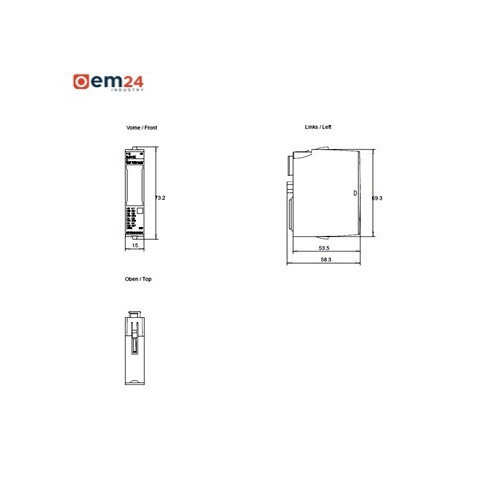 MODUŁ SIEMENS SIMATIC ET200SP FAIL-SAFE BINARNE I/O HF – 6ES7136-6BA00-0CA0