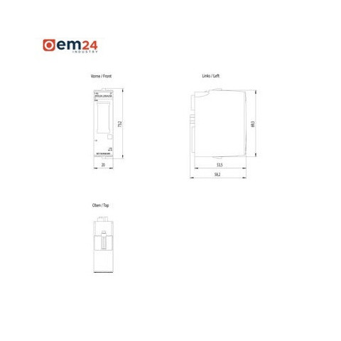 MODUŁ SIEMENS SIMATIC ET200SP FAIL-SAFE BINARNE I/O ST – 6ES7136-6RA00-0BF0