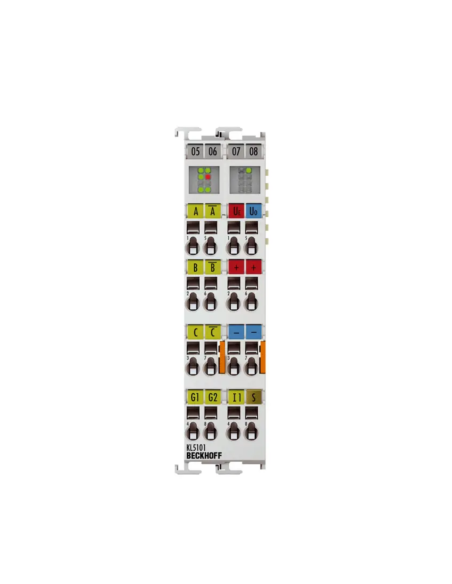 1-KANAŁOWY BUS TERMINAL ENKODERA INKREMENTALNEGO 5 V DC DIFF RS422 TTL 1 MHz BECKHOFF - KL5101