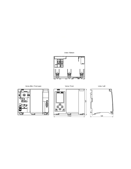 6ES7517-3FP01-0AB0 – CPU 1517F-3 PN/DP Siemens S7-1500F