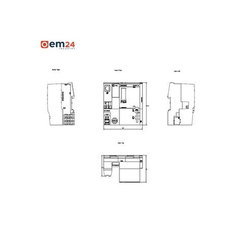 SIEMENS SIMATIC ET200SP FAIL-SAFE CPU 1510SP F-1 PN - 6ES7510-1SJ01-0AB0