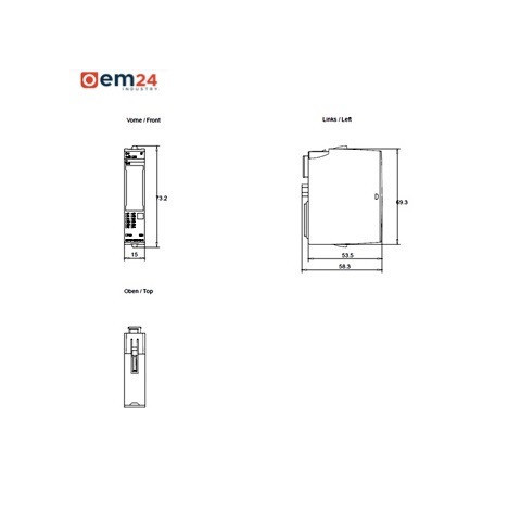 MODUŁ KOMUNIKACYJNY IO-LINK SIEMENS SIMATIC ET 200SP – 6ES7137-6BD00-0BA0