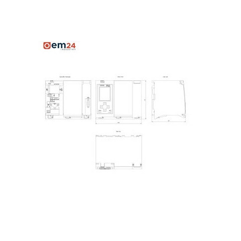 SIEMENS SIMATIC S7-1500 CPU 1518-4 PN/DP - 6ES7518-4AP00-0AB0