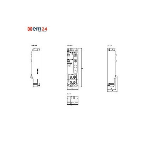 MODUŁ INTERFEJSU SIEMENS SIMATIC ET 200AL 157-1 PN - 6ES7157-1AB00-0AB0