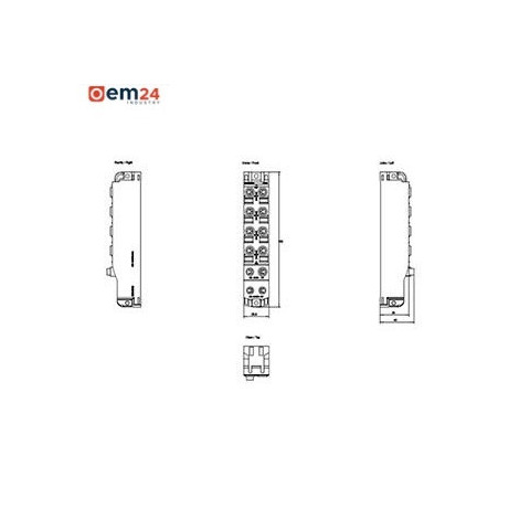 MODUŁ SIEMENS SIMATIC ET 200AL BINARNE I/O – 6ES7143-5BF00-0BA0