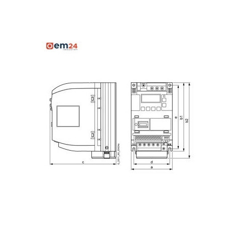 FALOWNIK SIEMENS SINAMICS V20 750W – 6SL3210-5BB17-5BV1