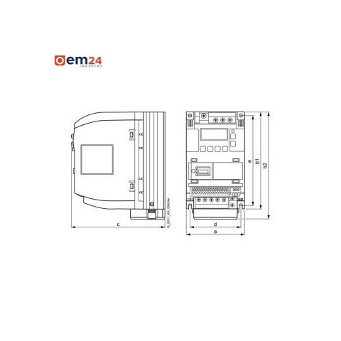 FALOWNIK SIEMENS SINAMICS V20 3KW – 6SL3210-5BE23-0UV0