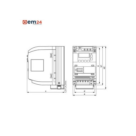 FALOWNIK SIEMENS SINAMICS V20 750W – 6SL3210-5BE17-5UV0