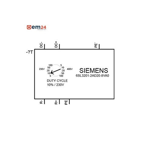 MODUŁ HAMULCA SIEMENS SINAMICS V20 - 6SL3201-2AD20-8VA0